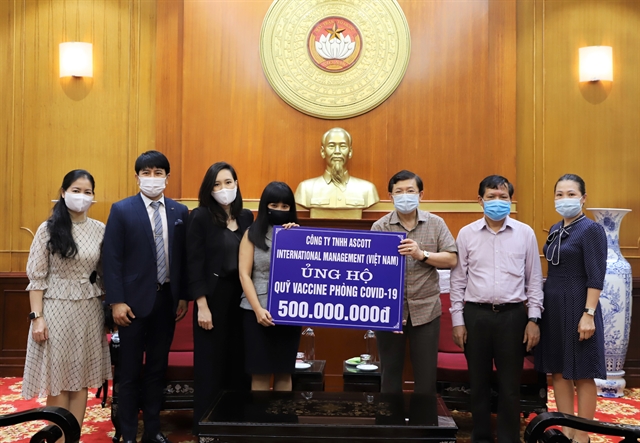 The Ascott Vietnam donates VNĐ500m to COVID-19 vaccine fund